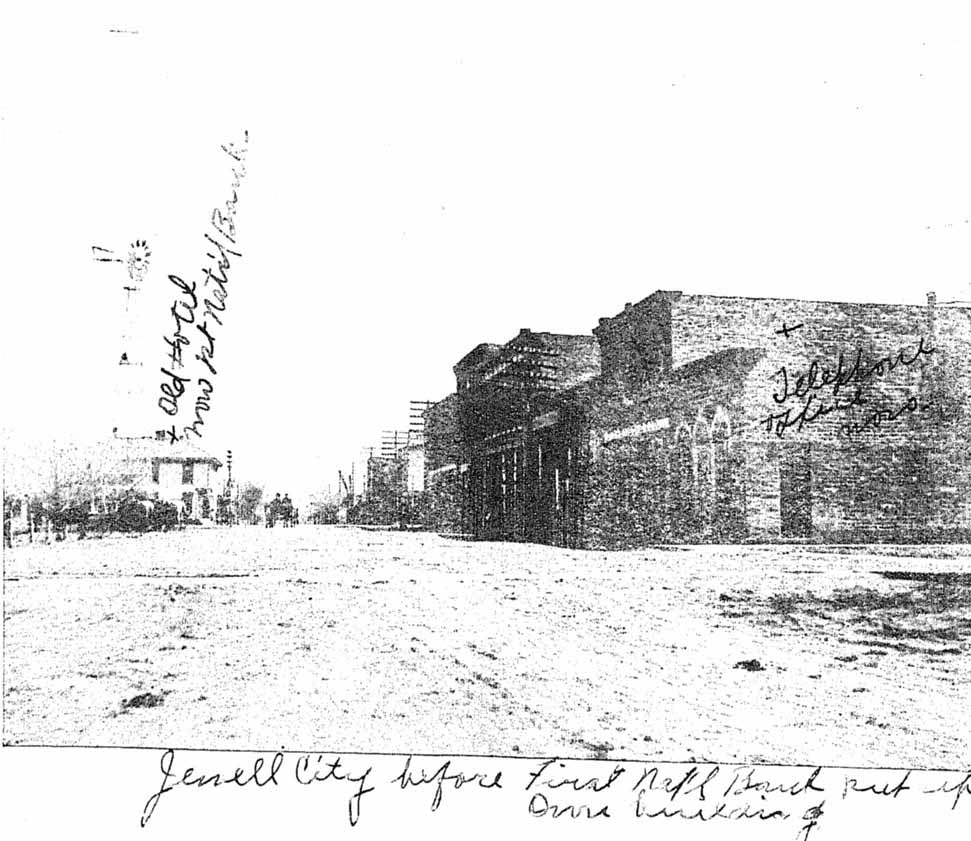 Jewell City Kansas street scene