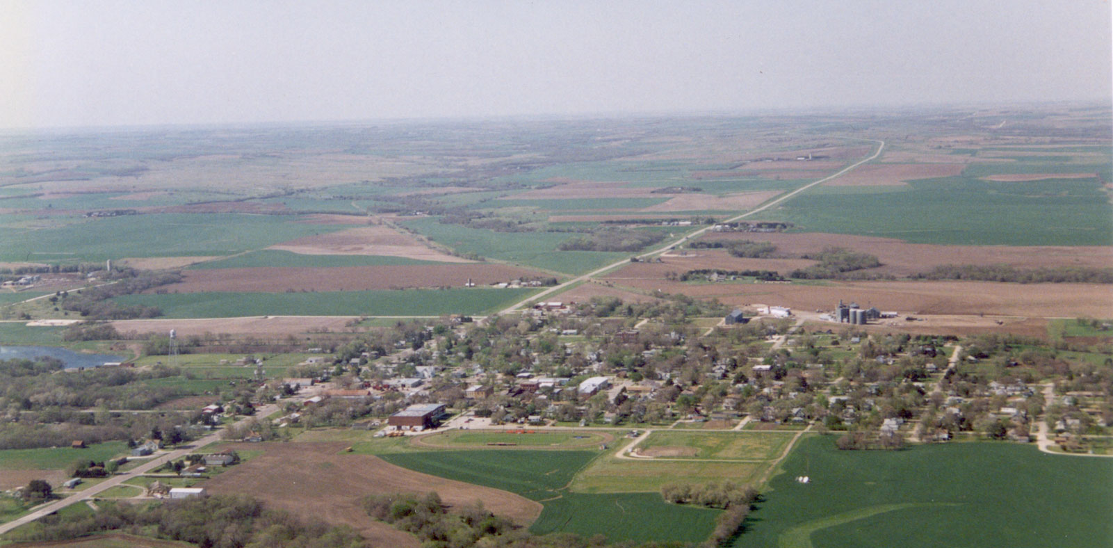 [ Air view of Jewell looking south]