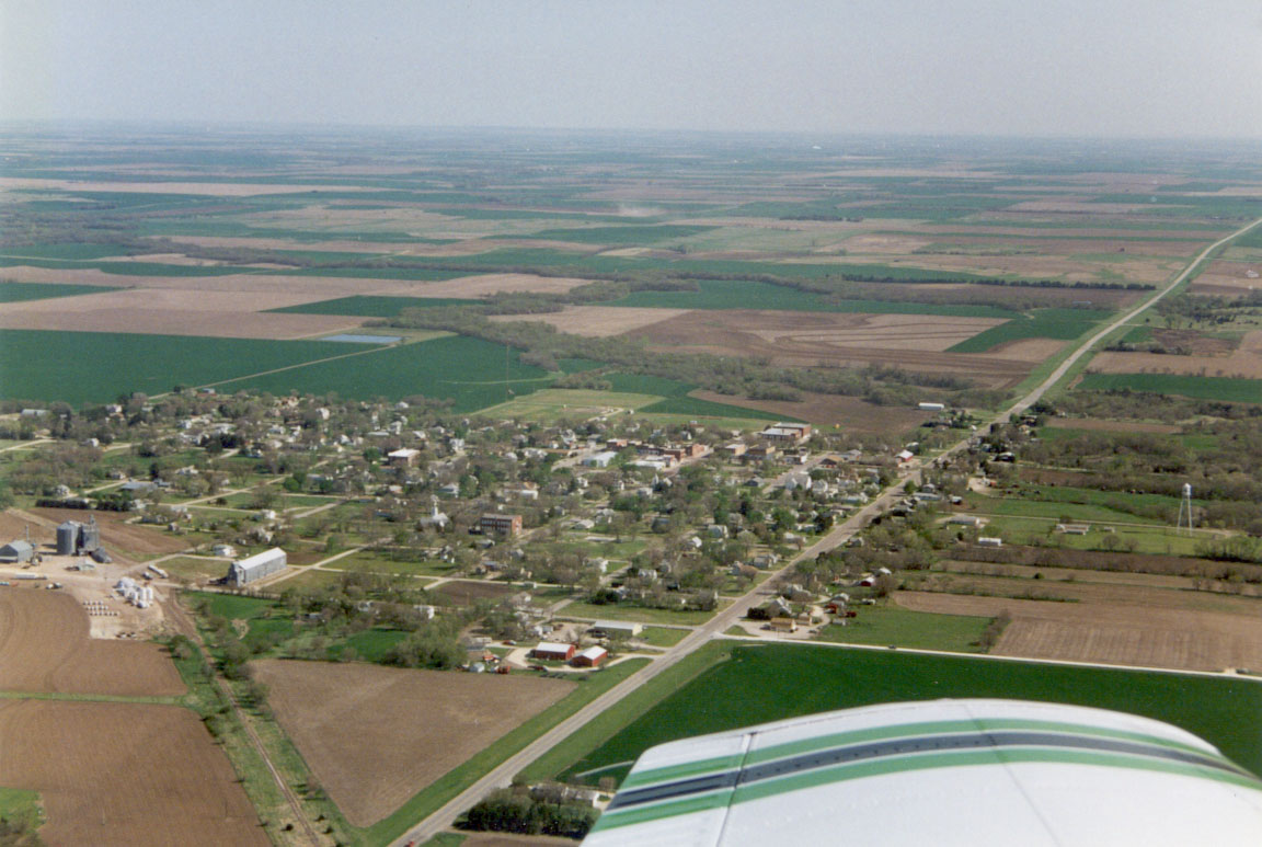 [ Air view of Jewell looking south]