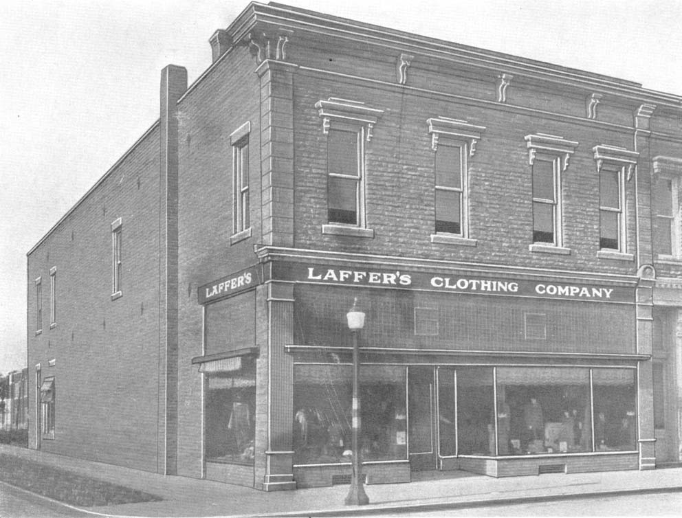 Laffer's Clothing Company, 1915
